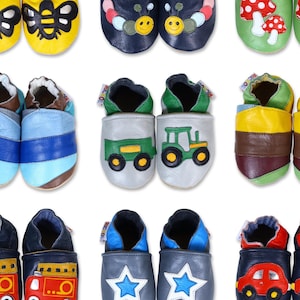 Soft Sole Leather Baby Shoes. Slippers. Moccasins. Infant Toddler Children