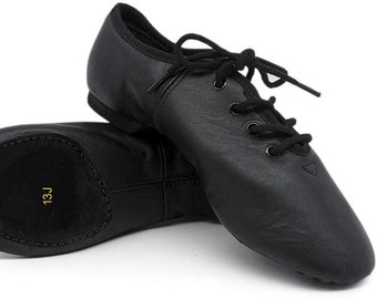 Zapatos de cuero de danza moderna para niños. Zapatos de jazz de ballet moderno irlandés