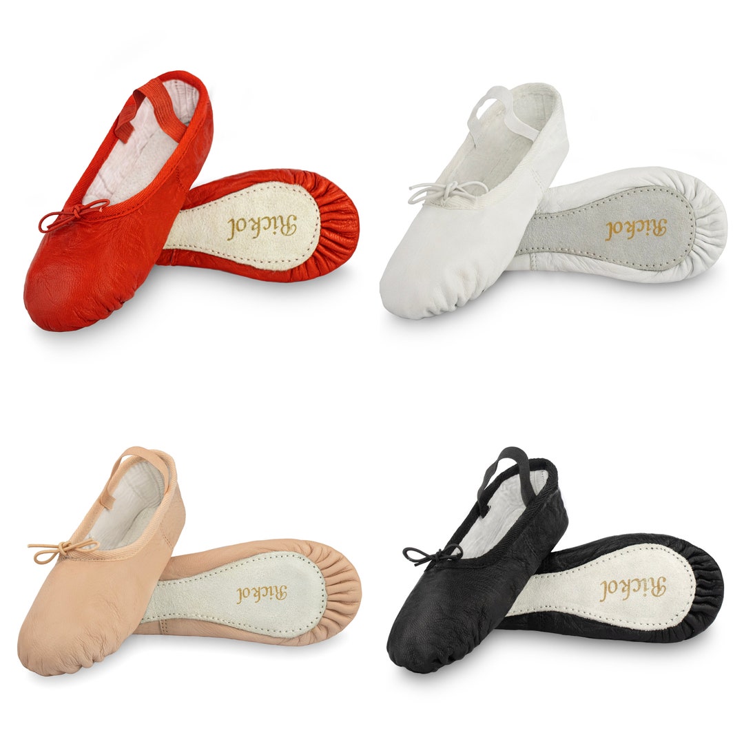 Ballet Shoe Full Sole - White (Adult) main image 1