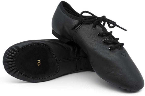 Zapatos de cuero de danza moderna para ni os. Zapatos de jazz de