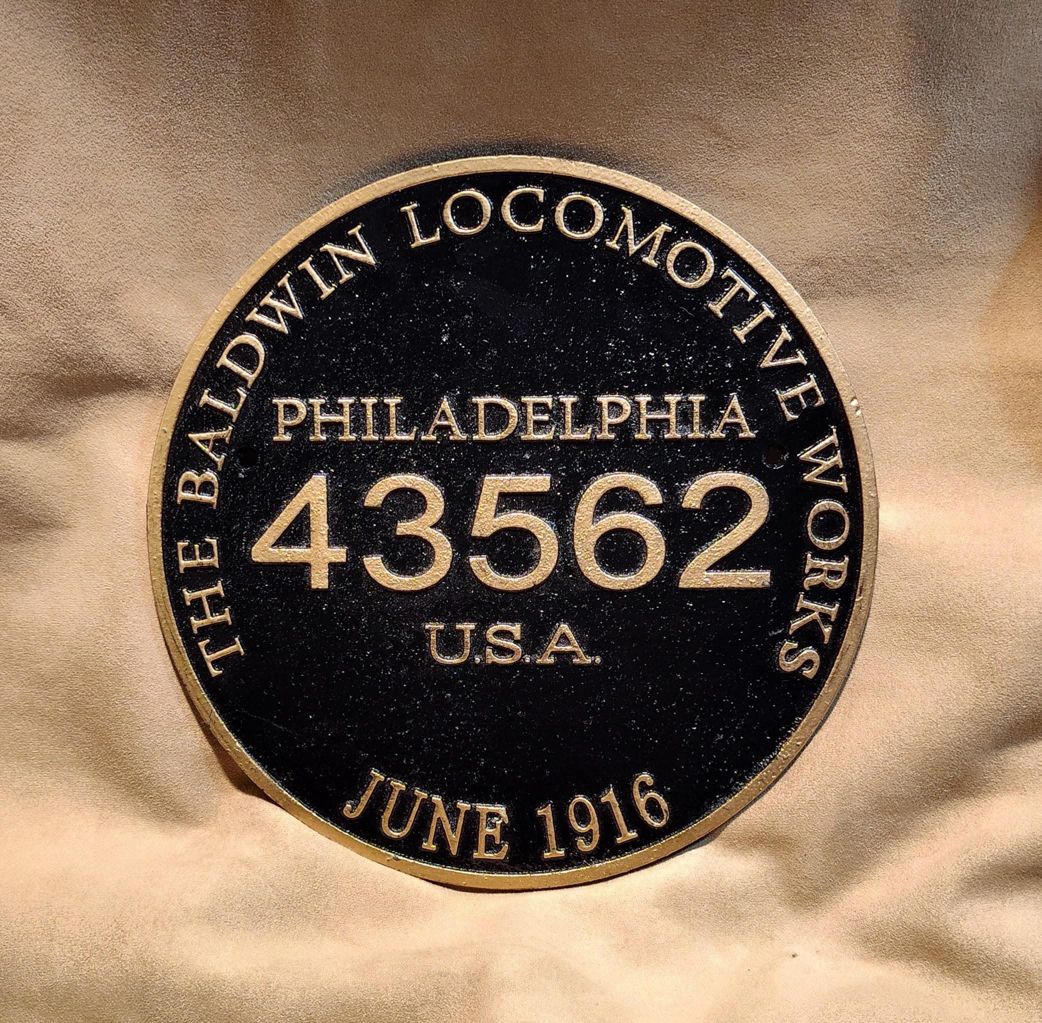 Plaque Arrière De Tirage Baldwin – Laiton Poli – 3,5 Pouces – Modèle 4942-030