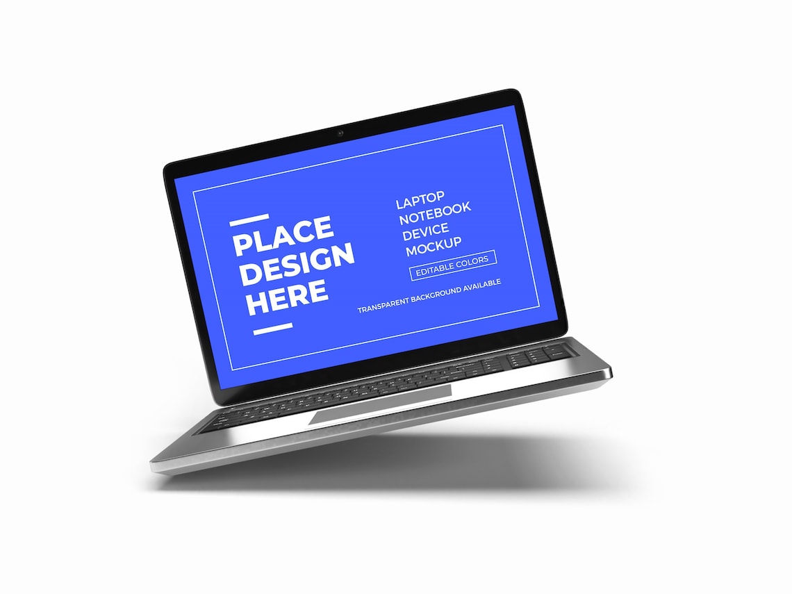 Laptop Notebook Computer Device Mockup Template Bundle With - Etsy