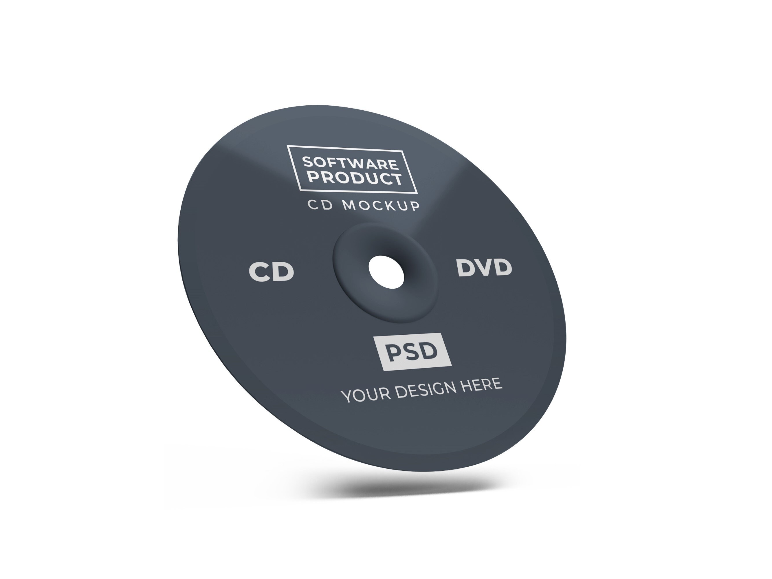 Compact Disc CD Mockup Template Bundle With Editable Background and ...