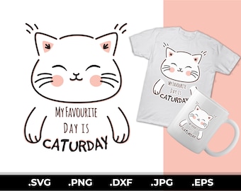 Purr-fect for Caturday: Cat SVG in Various Formats!