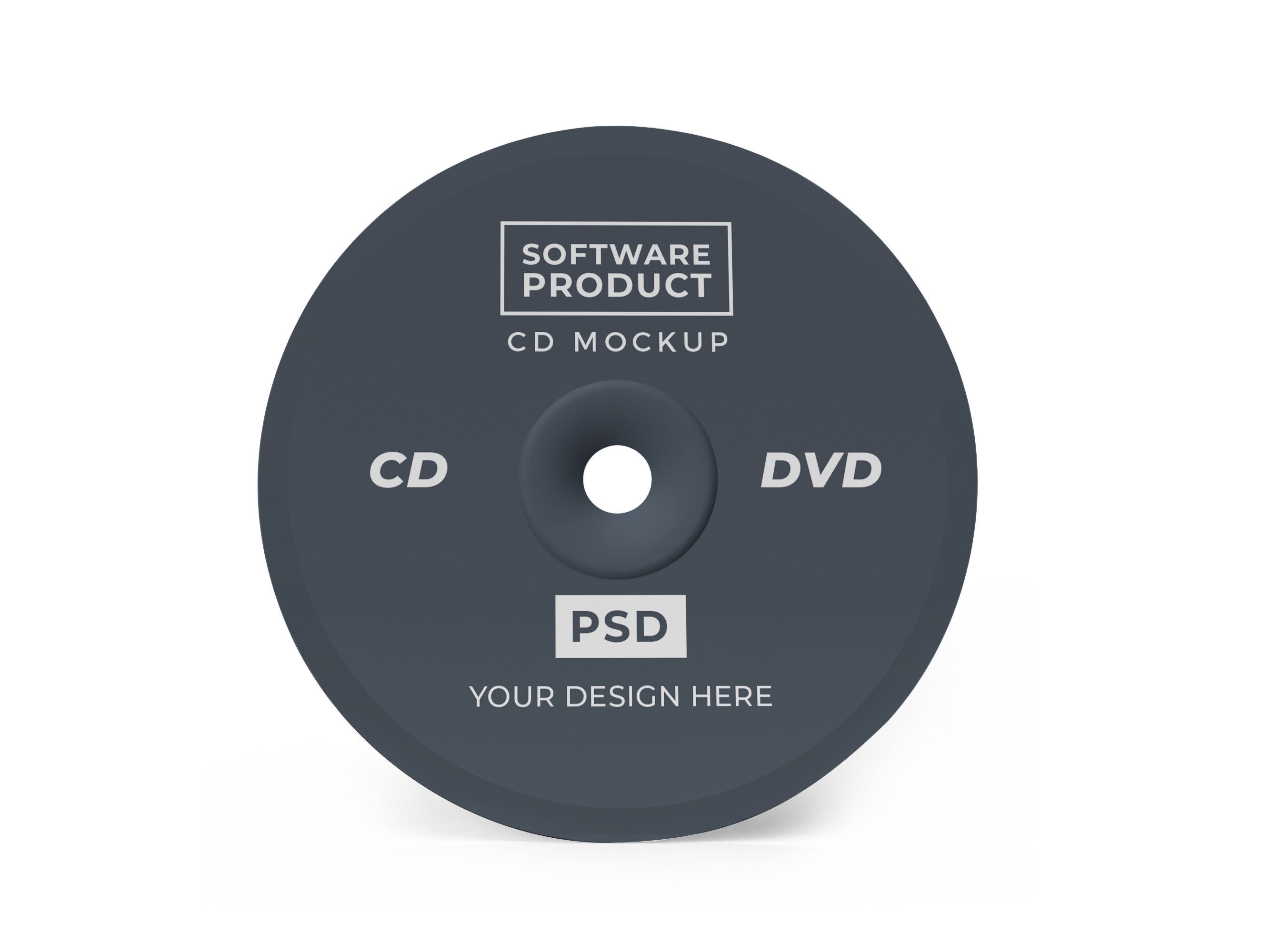 Compact Disc CD Mockup Template Bundle With Editable Background and ...