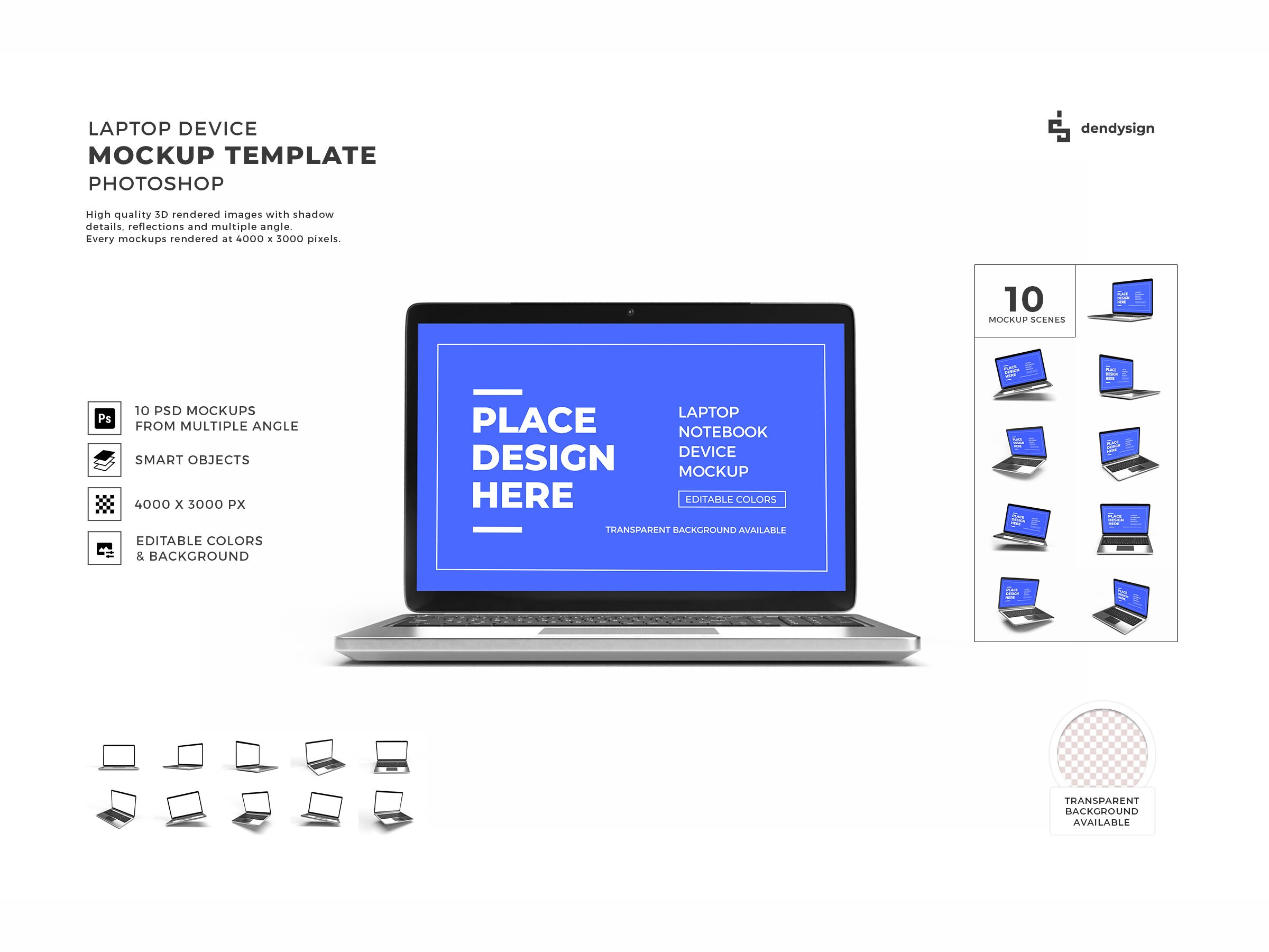 Laptop Notebook Computer Device Mockup Template Bundle With - Etsy
