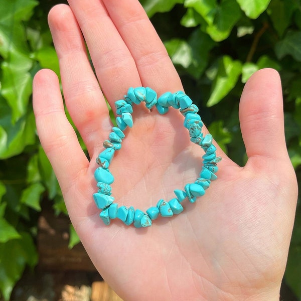 Raw Turquoise Bracelet