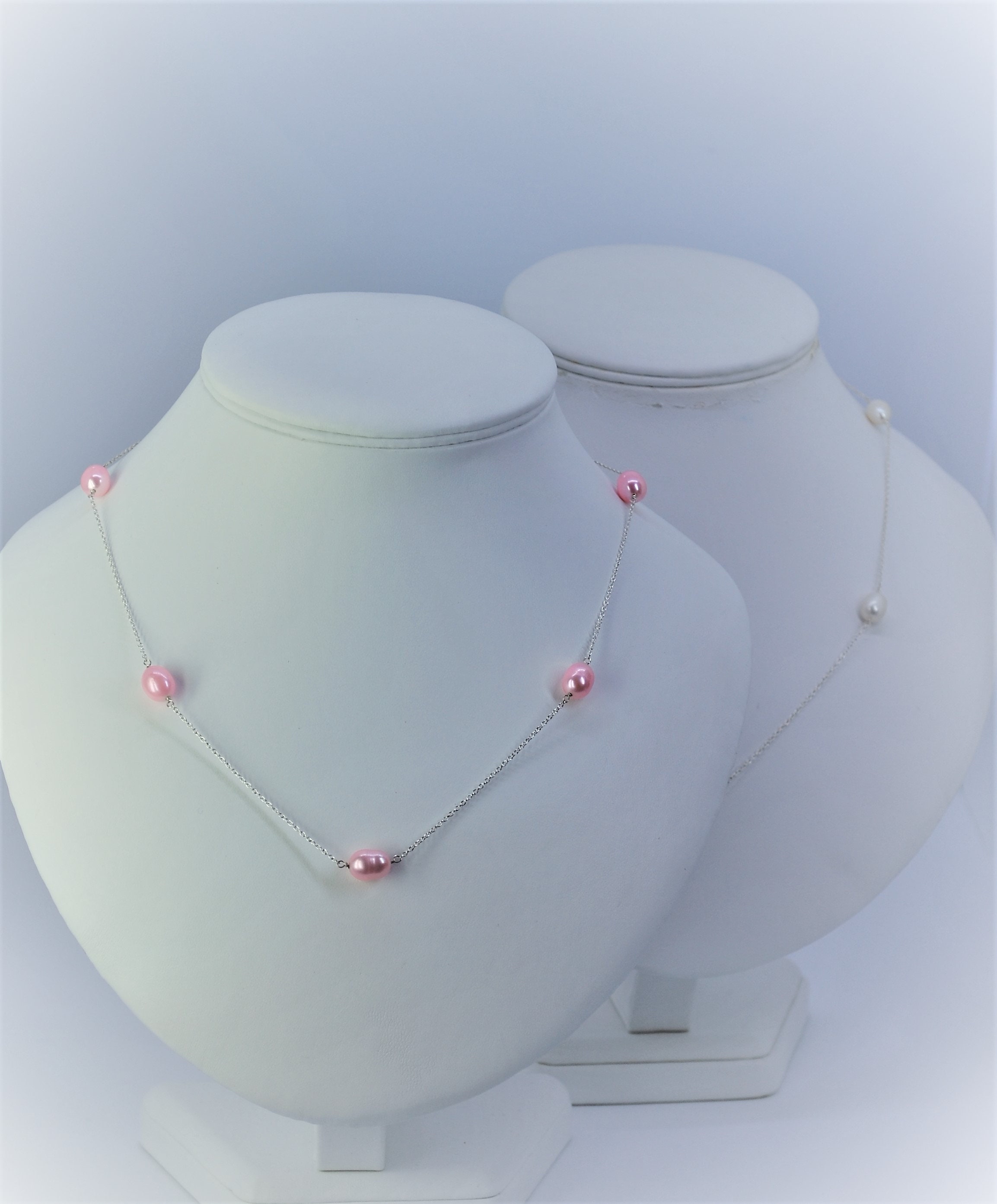 特別セール品】 Station Pearl Necklace Silver925 2個セット