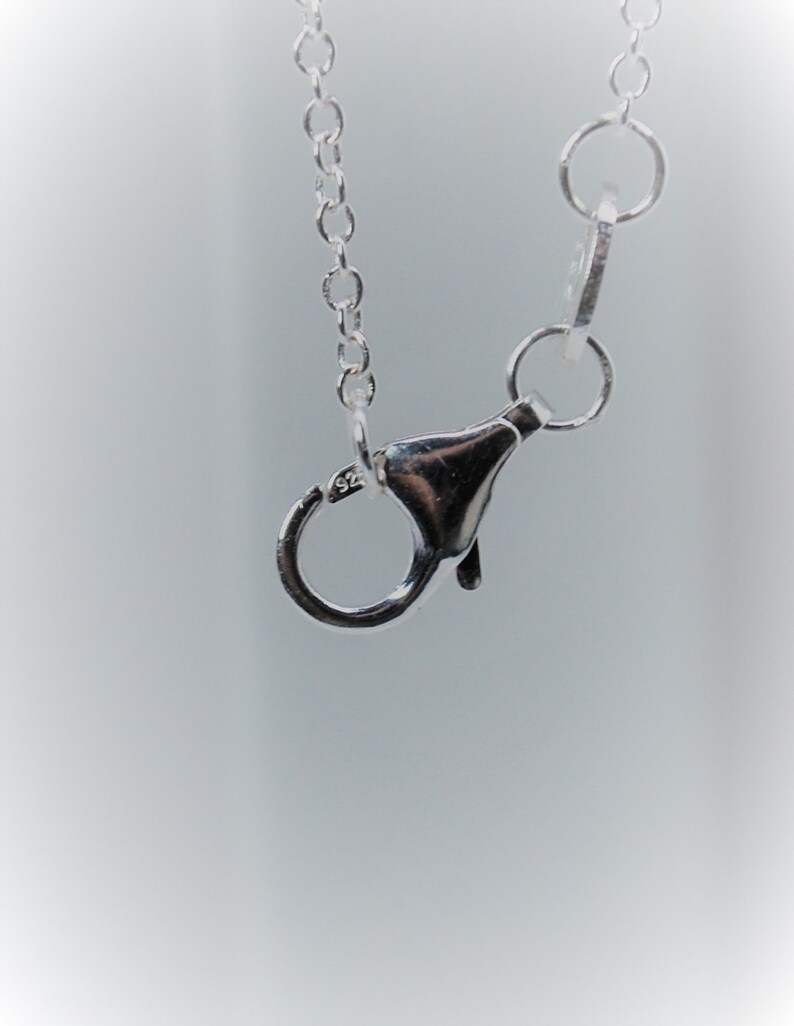 925 Sterling Silver Freshwater Pearl Drop Pendant Necklace