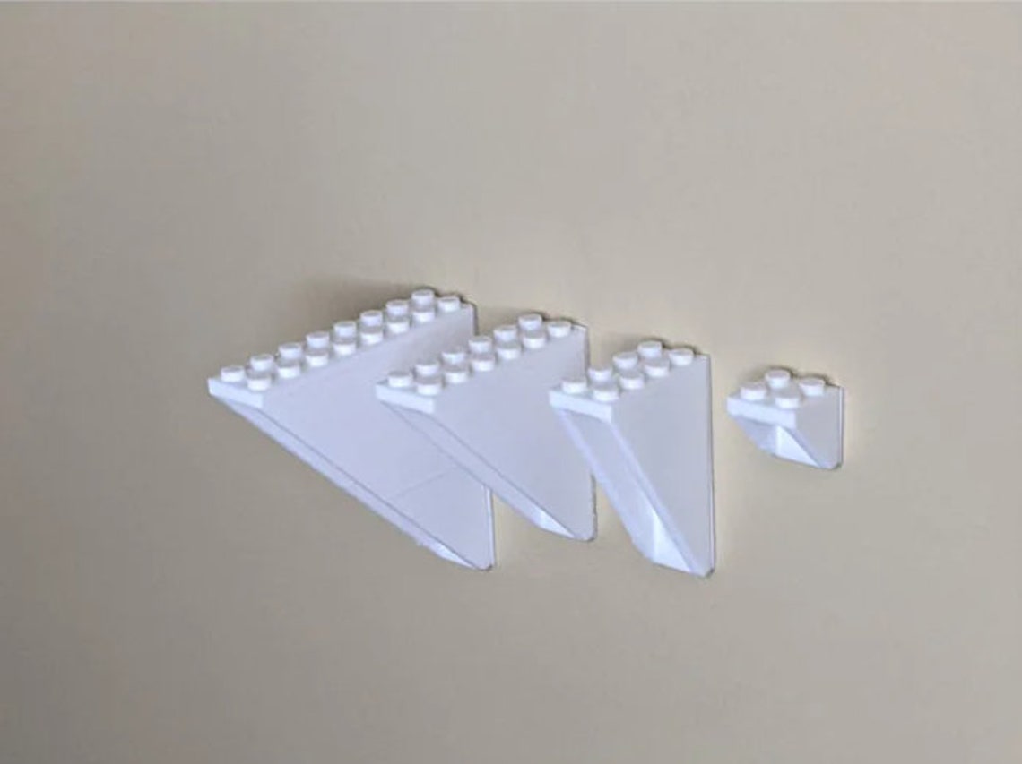 LEGO Compatible Brick wall mounts Etsy