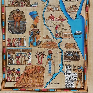 map of papyrus ancient egypt map of papyrus ancient egypt