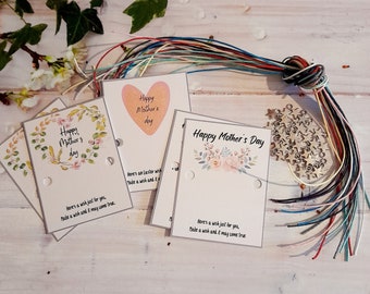 Diy kit bulk Mother&#39;s day wish bracelets, kids activities, PTA group, pta gifts, class gifts, gifts for mum