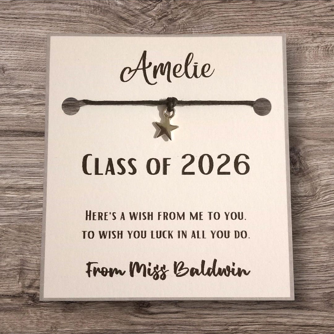 Personalised End of Term Class Gifts 2026 for School Leavers Bulk PTA ...