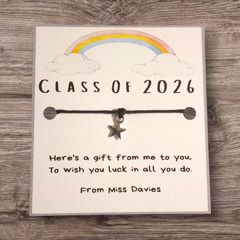Class Gift 2026 School Leavers Personalised Gift for Students End of ...