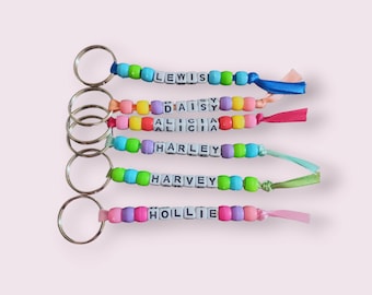 Bulk personalised Name Keyring Class Gifts End of Term Class of 2025 School Leavers PTA Bulk Keyrings end of school year parties party bags