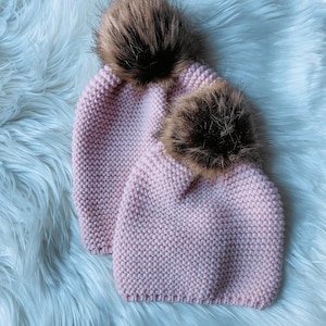 Parent and child matching beanie/Matching Hat/Matching winter hat