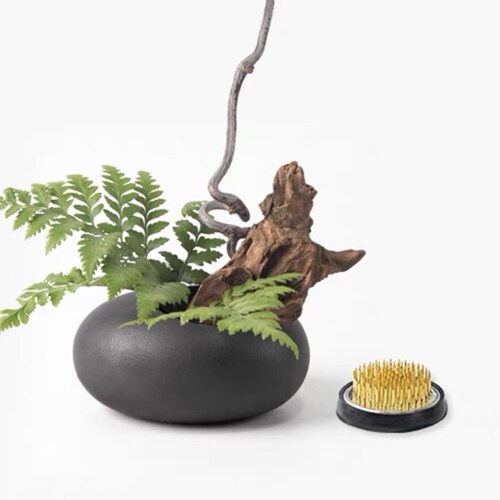 4/Set Flower Frog Japanese Ikebana Flower