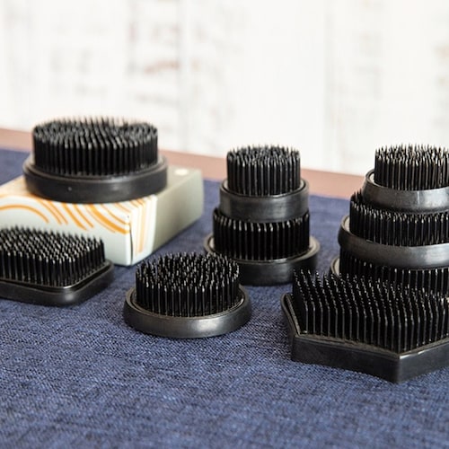 3 Colors Kenzan/flower Frog/flower Arrangement/japanese Etsy Australia