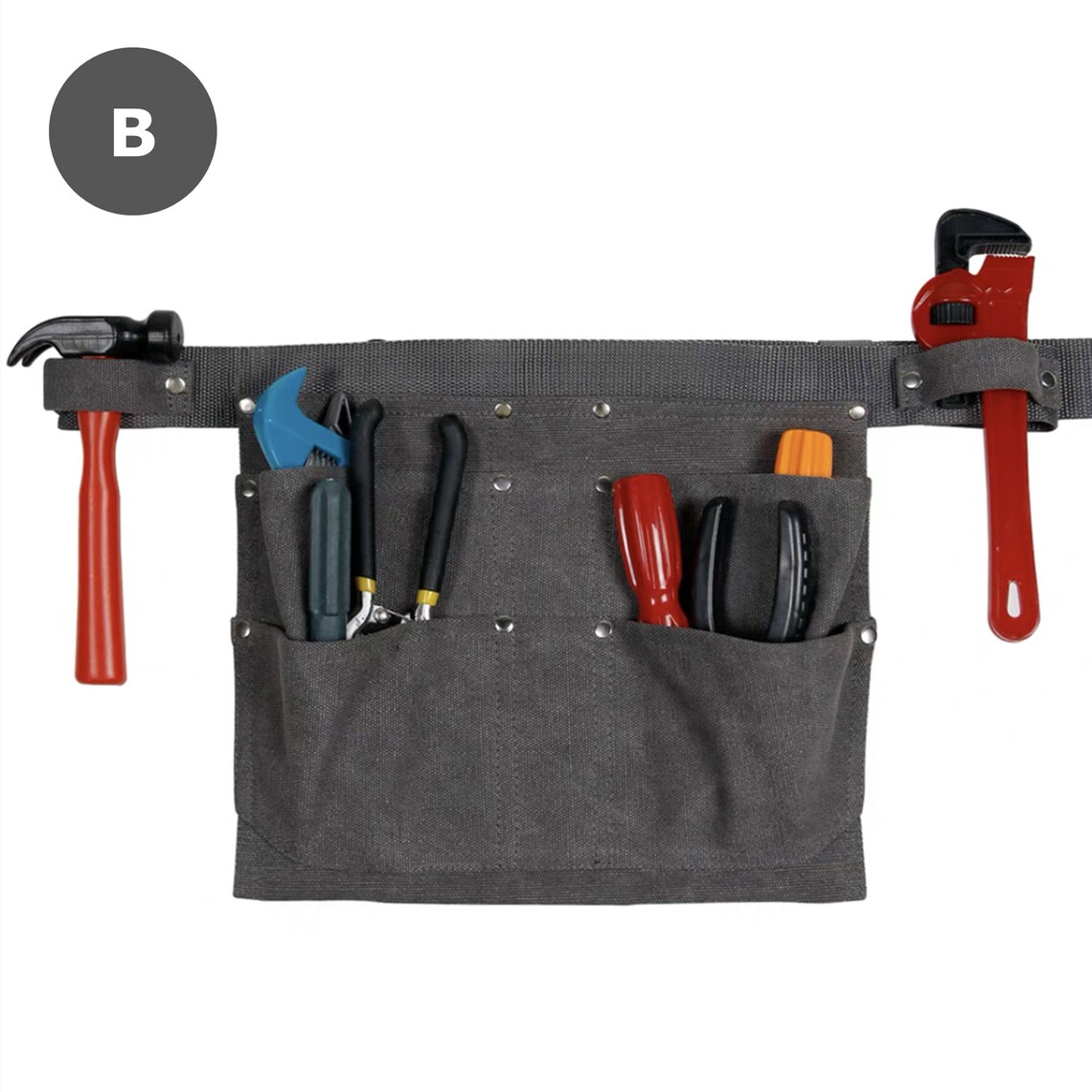 2 Colors/canvas Tool Belt/garden Tool Belt/florist Tool Etsy