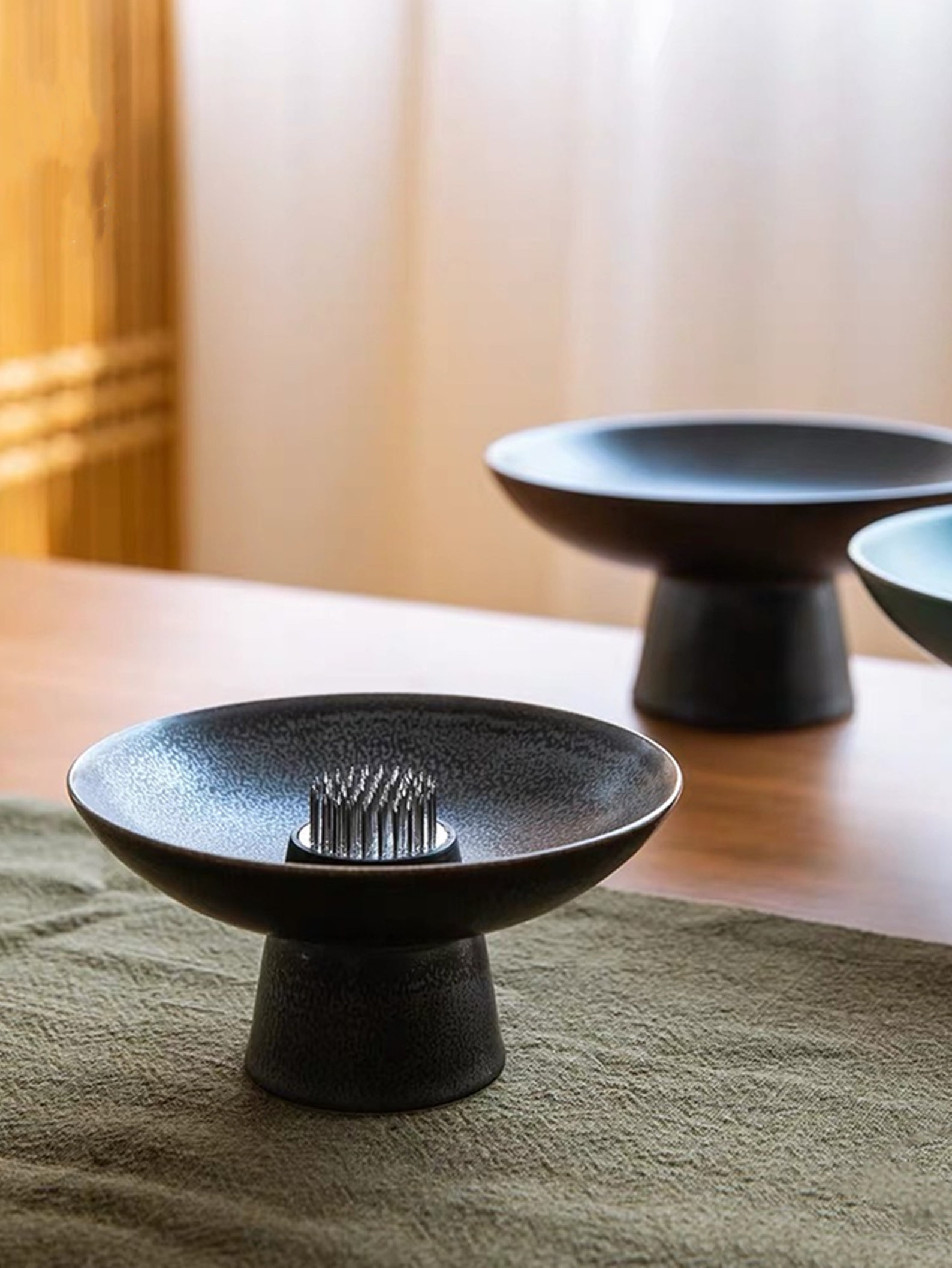 4 Colors Vintage Kenzan Vase Set1 Kenzan 1 Vase/Flower Etsy