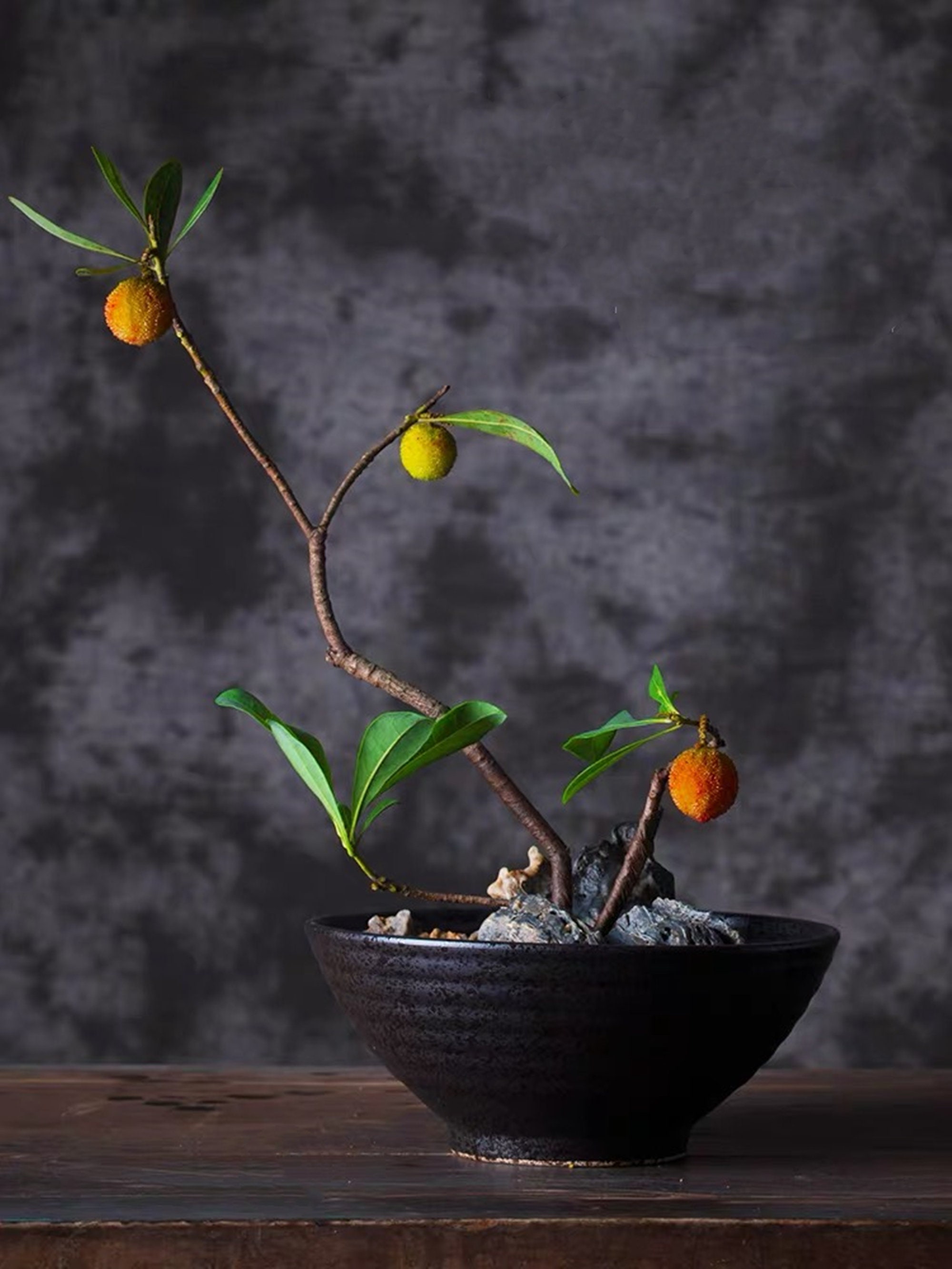 2 Colors Vintage Ikebana Bowl Set1 Ceramic Vase 1 Etsy