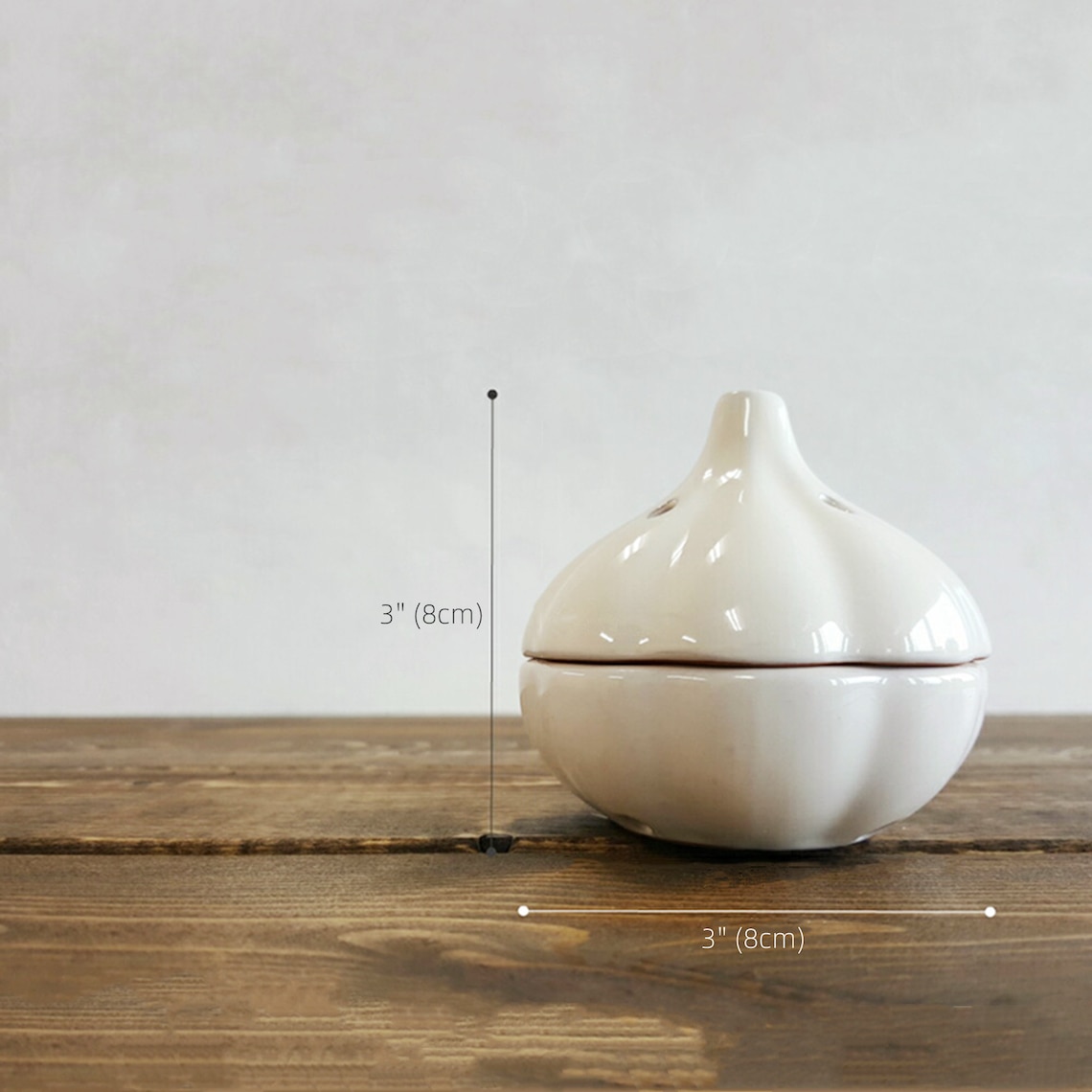 Pottery Garlic Keeper/garlic Pot/garlic Holder/ceramic Garlic Etsy