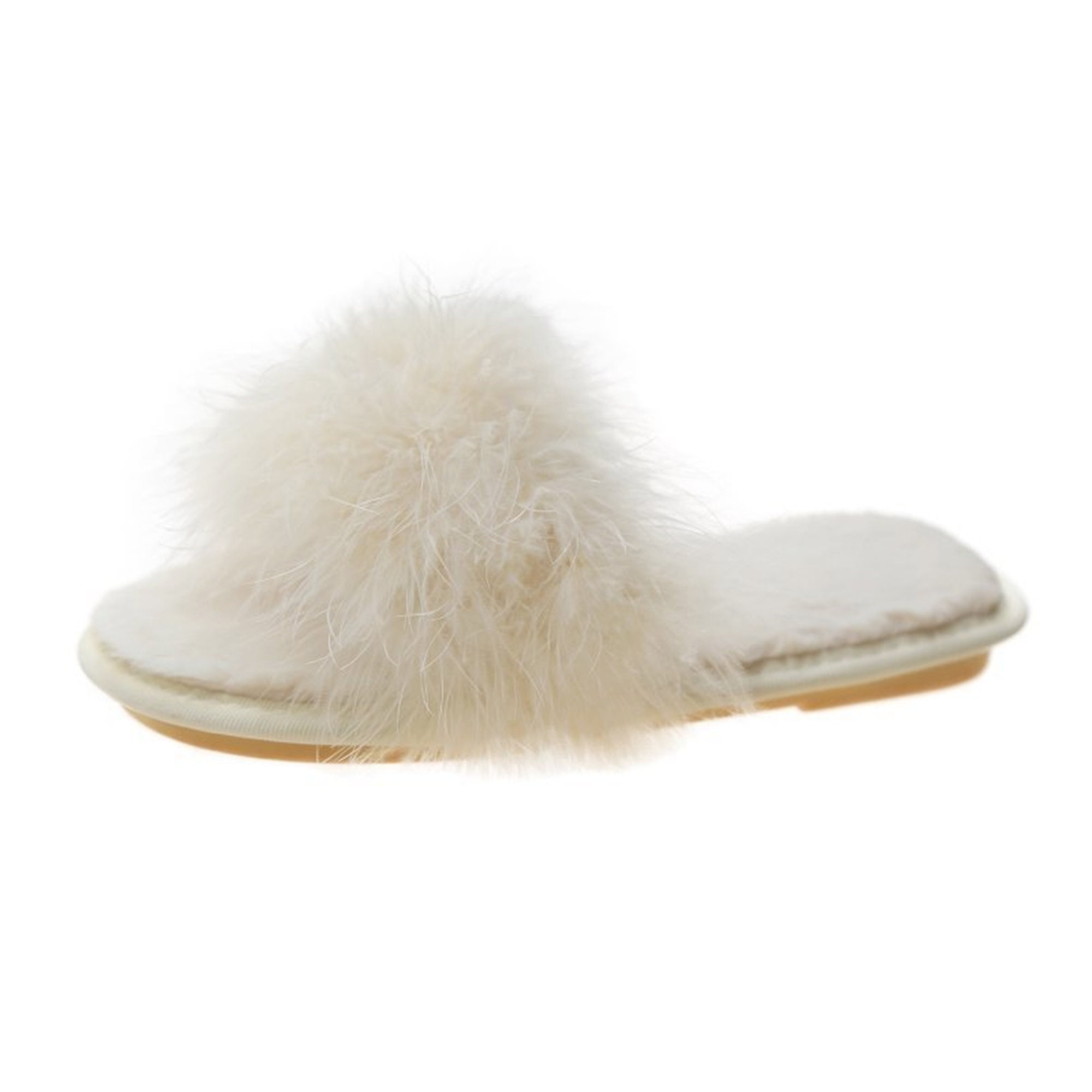 All white fur clearance slides