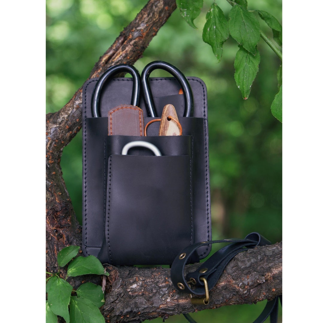 2 Waysgenuine Leather Tool Belt for Florists, Barber, Gardener