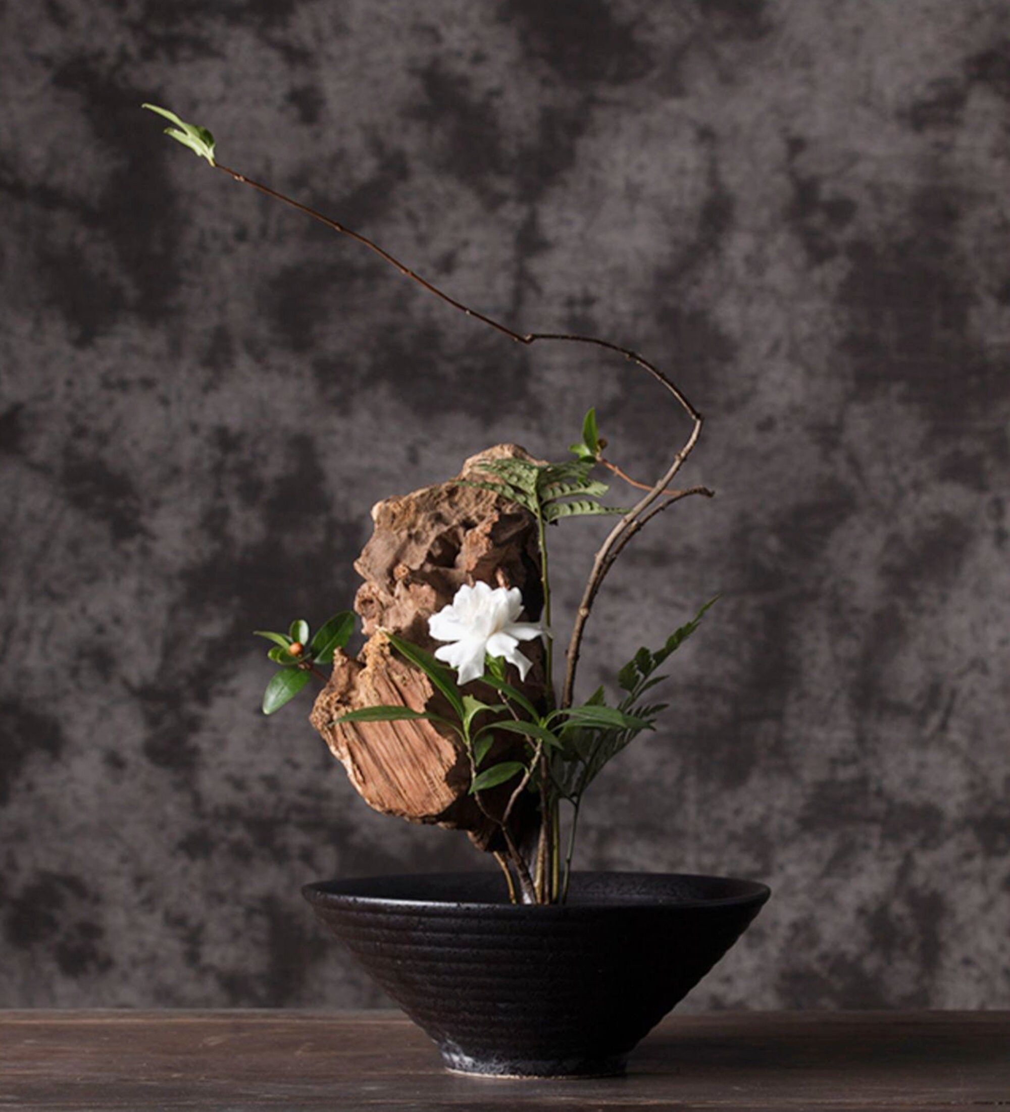 2 Colors Vintage Ikebana Bowl Set1 Ceramic Vase 1 Etsy