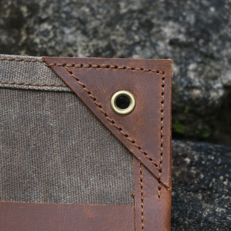 Waterproof Waxed Canvas Tool Roll/waxed Canvas Spork Etsy