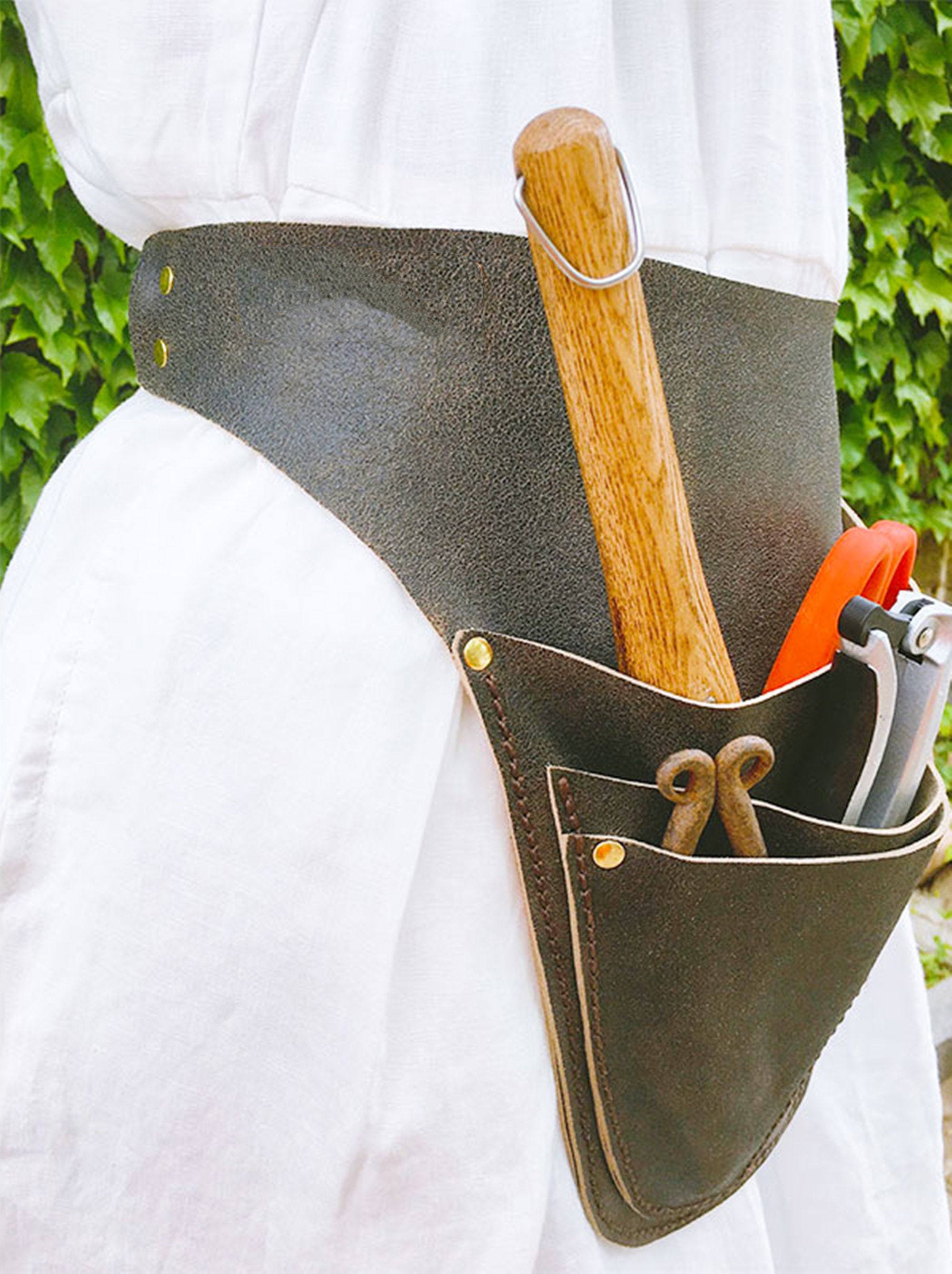 Leather Tool Belt For Florists/Florist Tool Belt/Leather Etsy