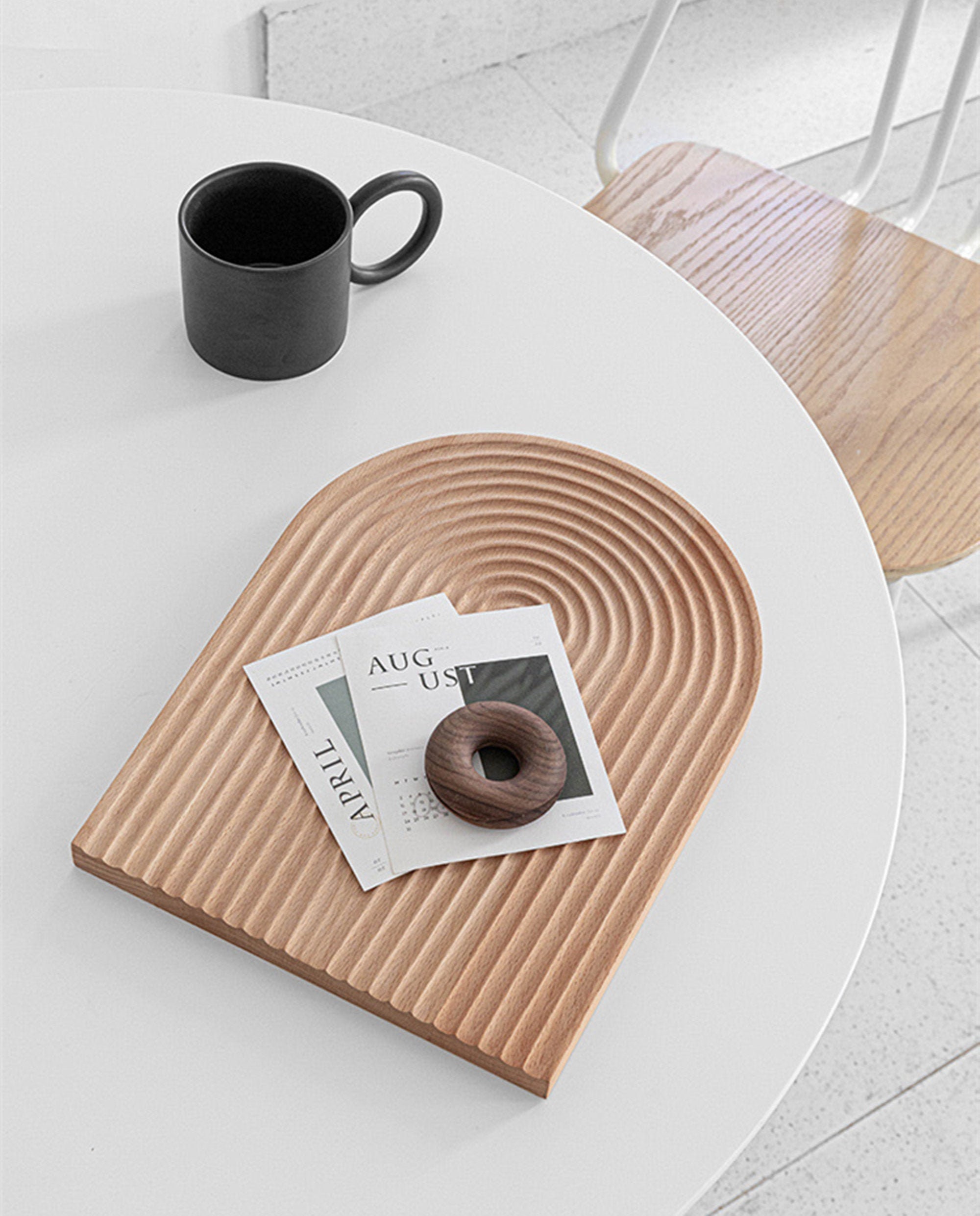 3 Formen Holzbogen Deko Tablett/Großer Untersetzer/Schmuck | Etsy