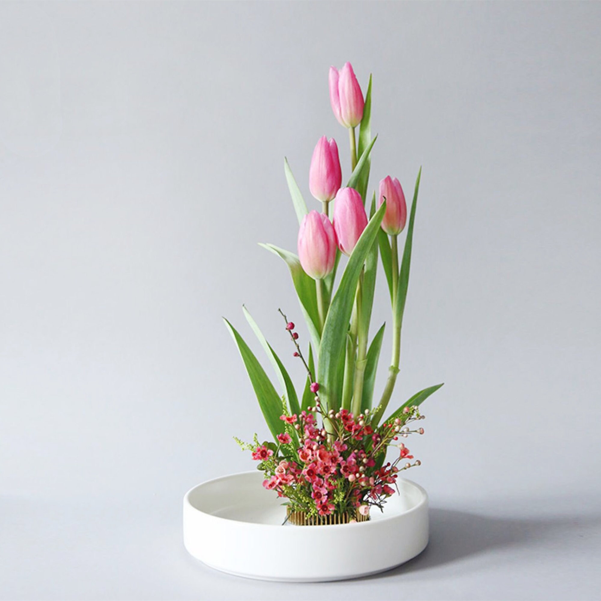 Japanese Ikebana Set Of 8 Ikebana Vase/Metal Kenzan/Ikebana Etsy