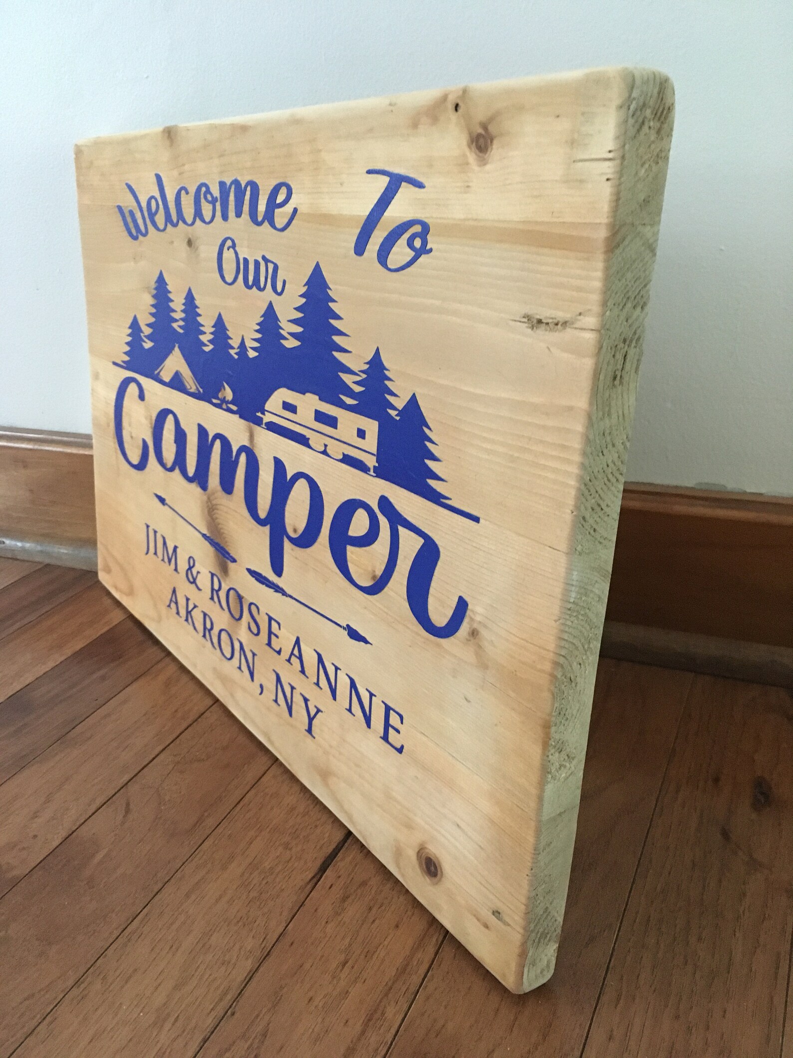 Camper Sign Custom Made Etsy