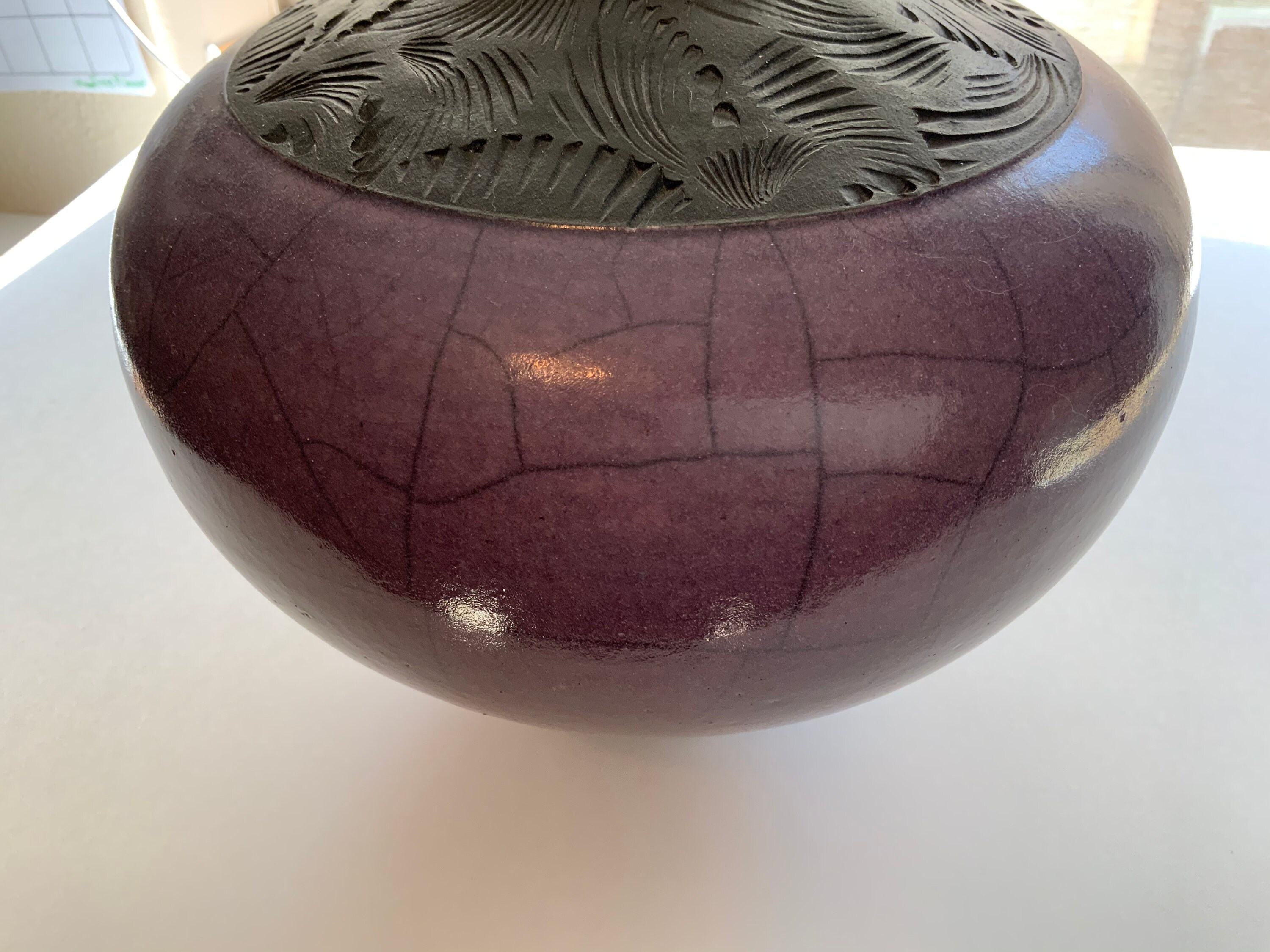 Rare find Early work of Lois Gress Neal acclaimed Raku Etsy