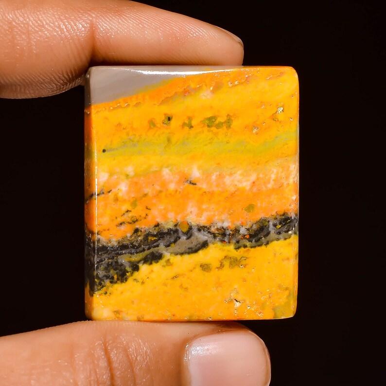 Bumble Bee Jasper Loose Gemstone,68.00 Ct Natural Bumble Bee Jasper Gemstone,Top Quality Gemstone,For Making Jewelry Beautiful !!