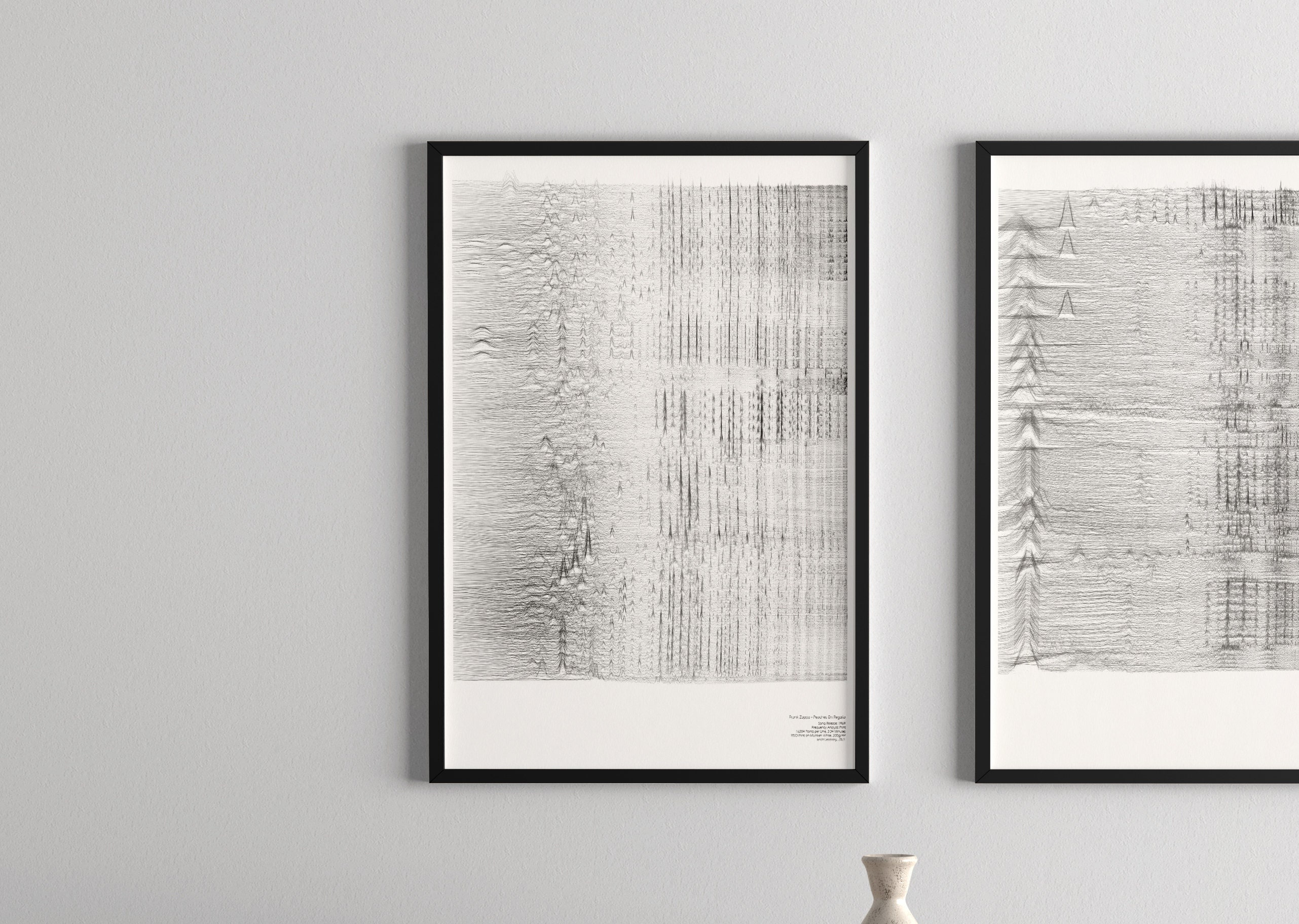 Frank Zappa Analysis Peaches En Regalia Limited Digital Print on Canvas