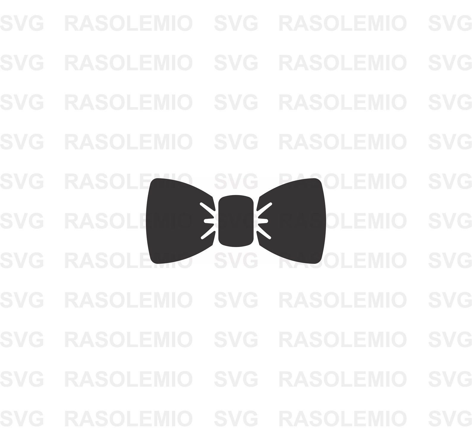 Bow Tie SVG file Instant Download File ready for Cricut | Etsy