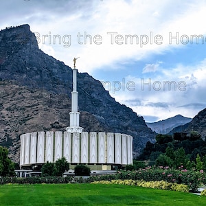 Provo Utah Temple Digital Download