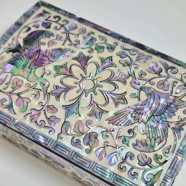 Mirror Card Box Etsy