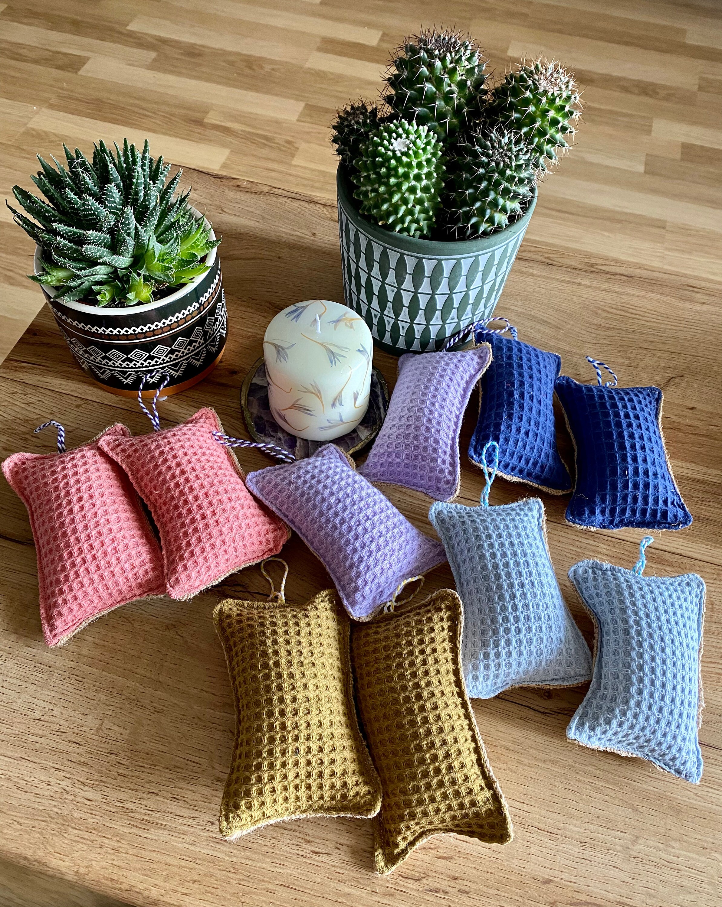 Lot de 2 Éponges Lavables