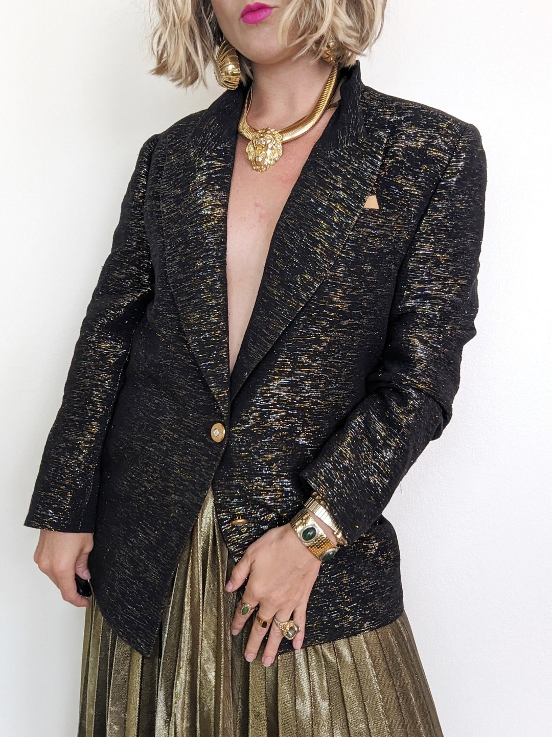 Gold Crush Blazer main image 1
