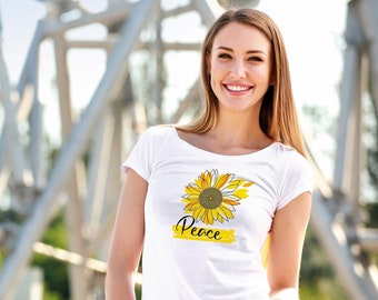 Sunflower Sublimation Design: Floral Pattern PNG, JPG