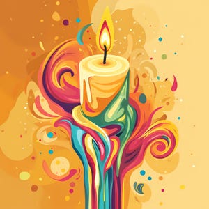 10 Velas Coloridas Clipart, Vela PNG, Clipart de Festa de Aniversário, Pacote de Velas, Diário de Lixo PNG, Sublimação PNG, Download Digital