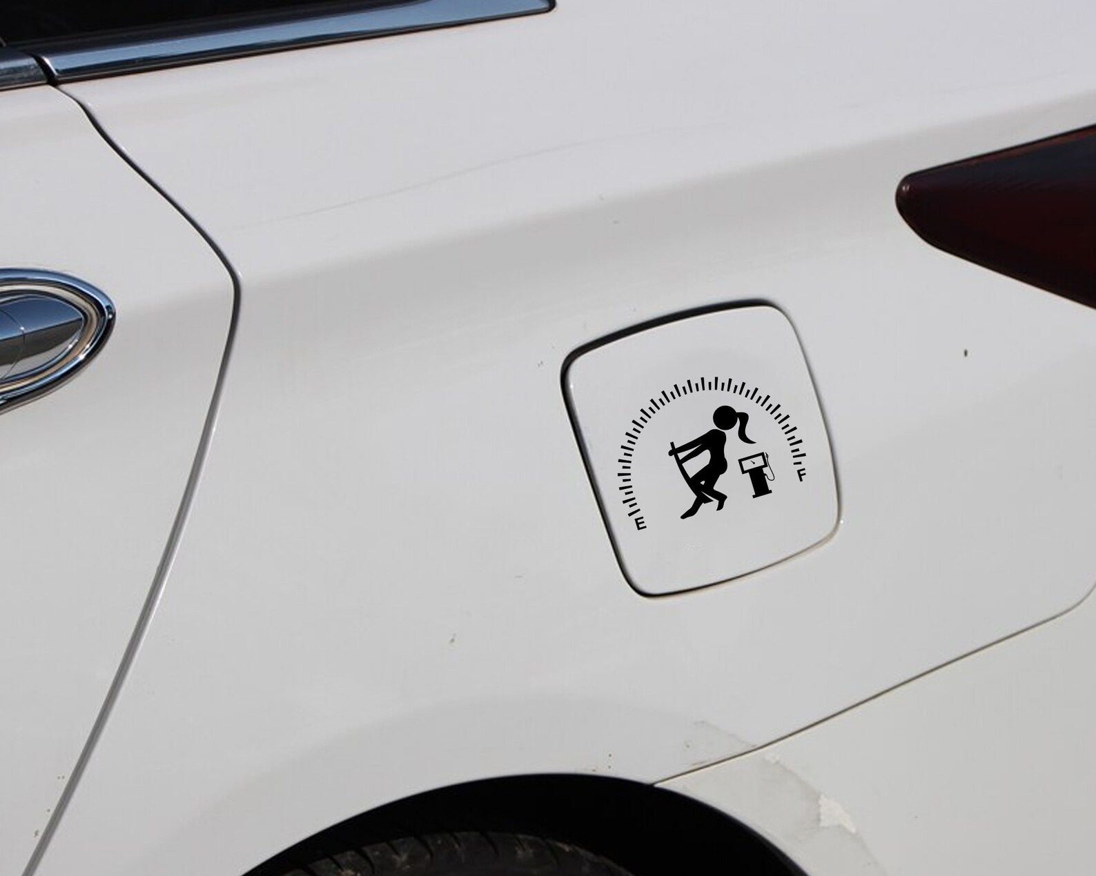 Girl Car Decal SVG Bundle, Car Decals for Women, Female Back Window