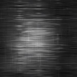 May include: Abstract grayscale background with horizontal and vertical lines creating a textured effect. The design features a gradient of light and dark tones, suggesting a metallic or industrial theme.