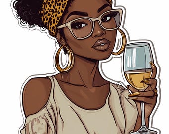 8 Black Boss Lady Clipart Set Png, Black Girl Boss Clipart, Black Woman Clipart, Black Boss Lady, Black Afro Lady PNG, Girl Boss Bundle PNG