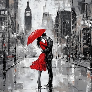 8 paar in Manhattan clipart, schattig romantisch, Kiss in Manhattan Scene kwaliteit png-bundel, clipart liefdesverhaal in Manhattan aquarel png