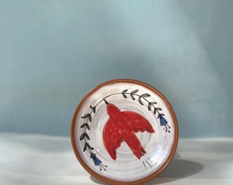Hand painted  ceramic plates