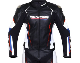 Mono de motociclismo de cuero Motoroar: protección homologada CE